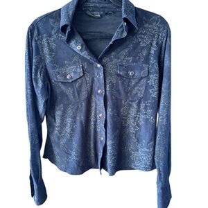 Outback Women’s Rose Tooled Shirt Western Chic